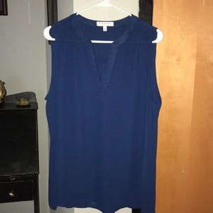 Chaus sleeveless blouse Royal Blue
